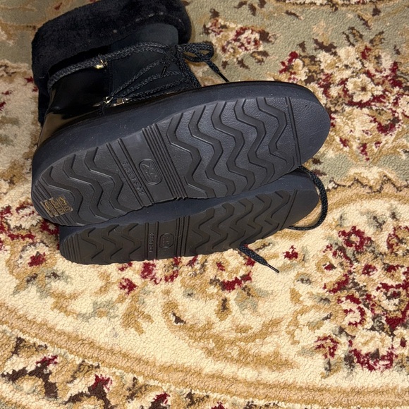 Grenson Charcoal Fur-Lined Winter Boots sz3 1/2 UK - Picture 7 of 9